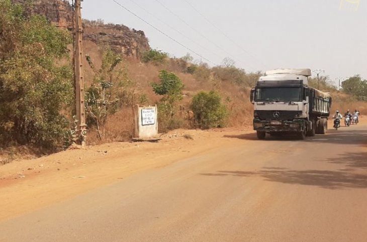 Collision entre un camion et un corbillard à Koulikoro