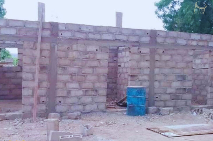 Des maisons en construction pour les enseignants à Bafoulabé