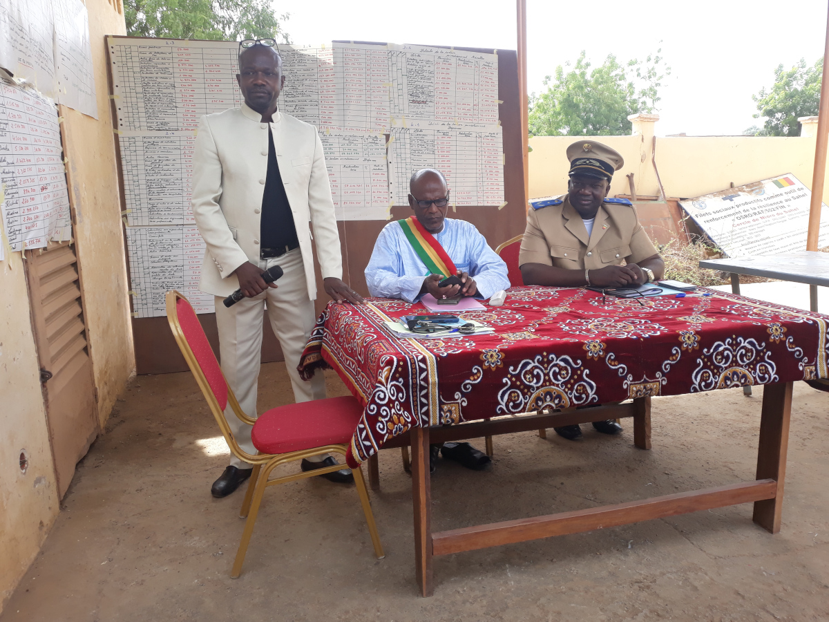 Rencontre d’échanges sur l’amélioration de la gouvernance locale à Nioro du Sahel