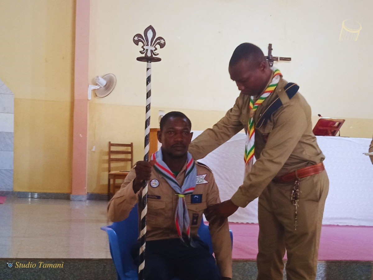 Le Mouvement scouts et guides de San a un nouveau commissaire