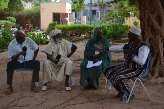 Mariam Maïga et ses invités. Mopti 11.07.23