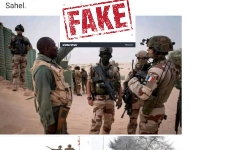 Faux, ces images ne montrent pas la préparation d'un contre coup au Niger