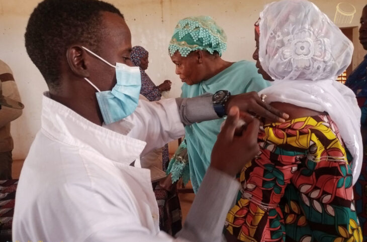 Campagne de vaccination contre la covid à Yorosso et Banamba