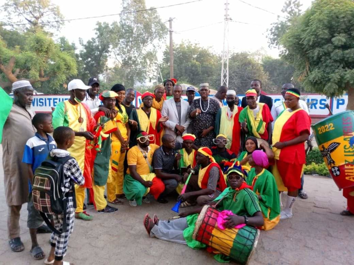 Kayes : les supporters des aigles préparent la CAN Côte d’ivoire 2023