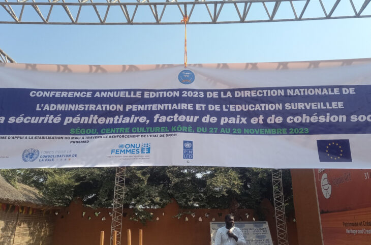 Ségou : conférence annuelle des acteurs de l'administration pénitentiaire