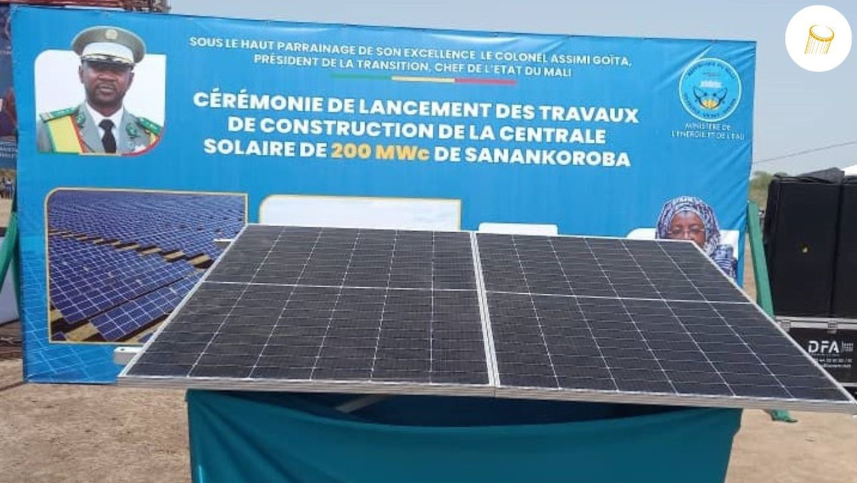 Future centrale solaire, transition vers une énergie propre au Mali