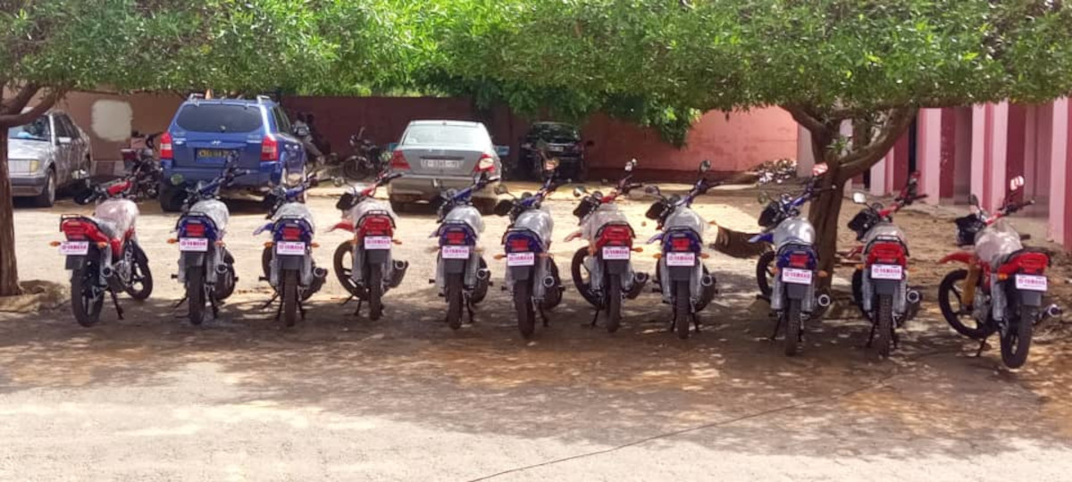 Les CDQ dotés de motos à Koulikoro