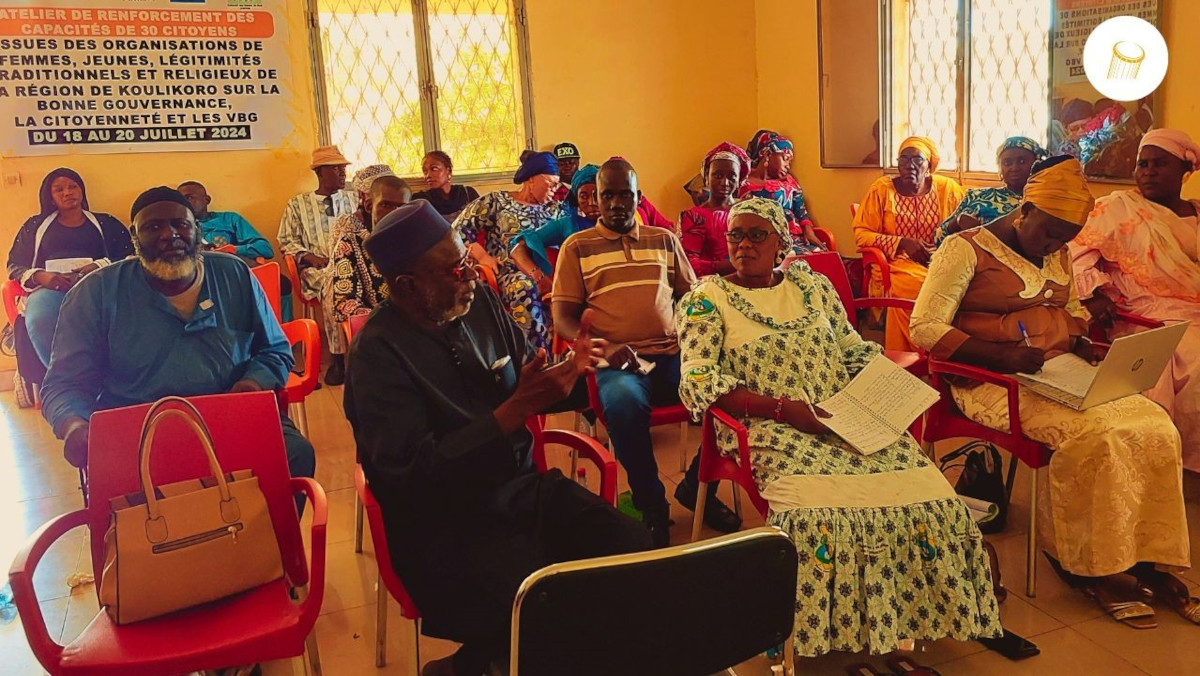 Renforcement des capacités des femmes et jeunes de Koulikoro sur la gouvernance et la citoyenneté