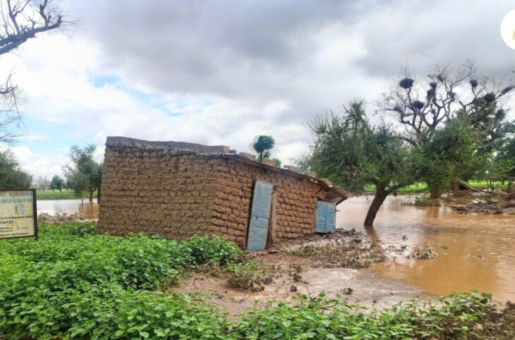 Montée des eaux : des populations obligées d'abandonner leurs localités