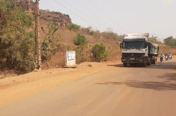 Marche des étudiants de l'IPR/IFRA contre les accidents sur l’axe Bamako-Koulikoro