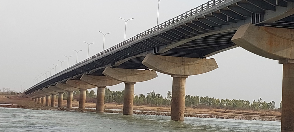 Crue du fleuve Niger à Koulikoro