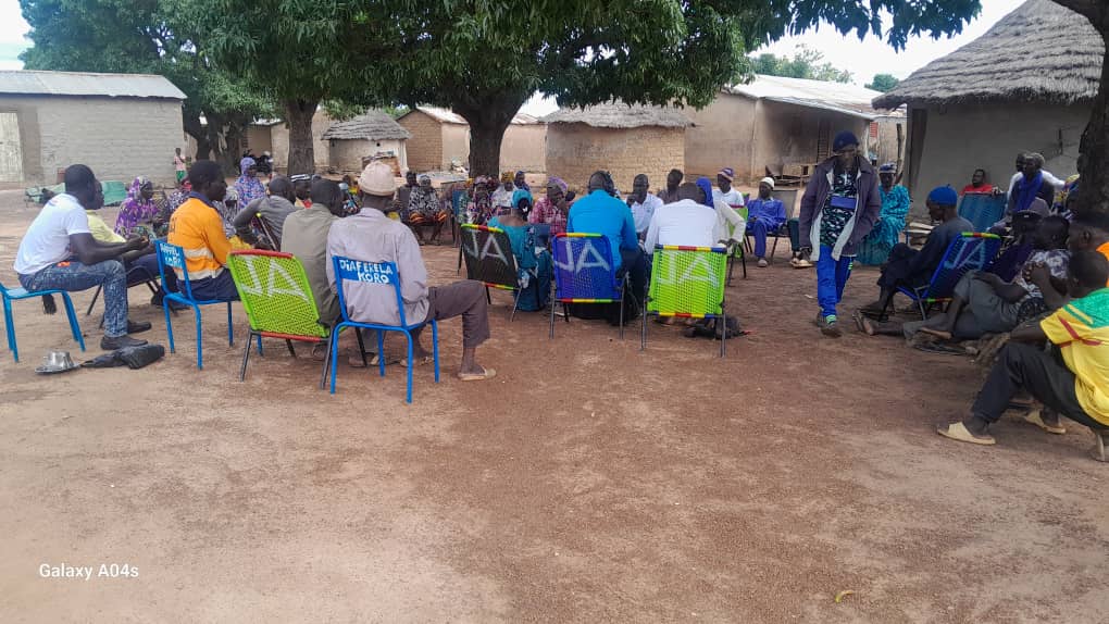 A Yanfolila : des jeunes prêchent la paix Diaferela-coro à la frontière guinéenne