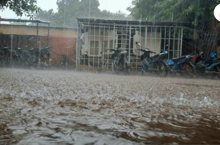 Pluies diluviennes à Bamako, des quartiers inaccessibles pendant plusieurs heures