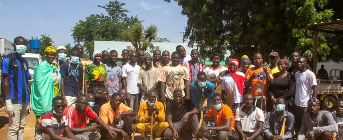 Journée de salubrité au CSREF de Koro