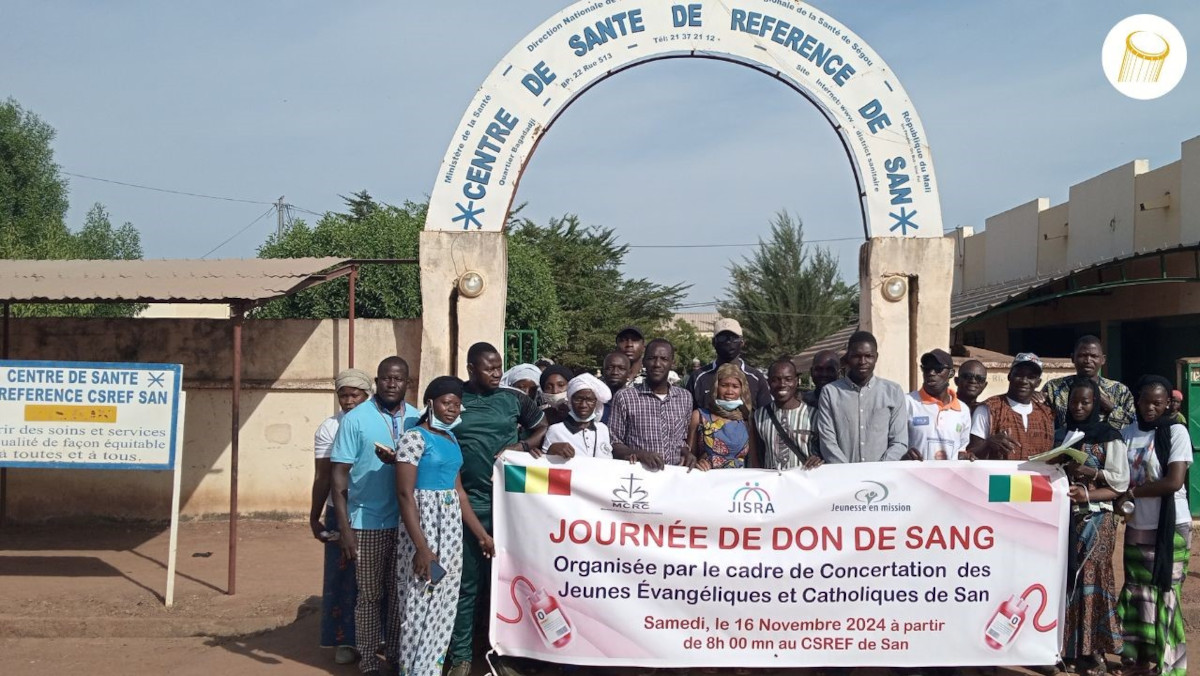 Don de sang des jeunes chrétiens de San