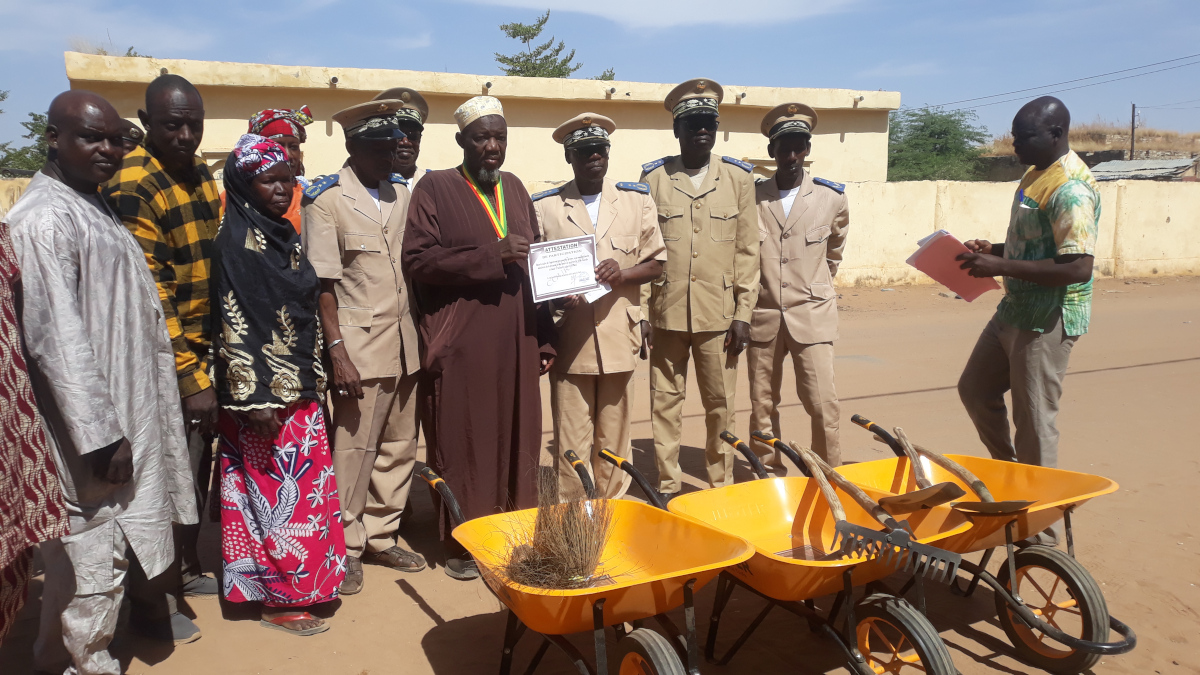 A Nioro, Sylla-counda remporte le prix du concours mon quartier propre