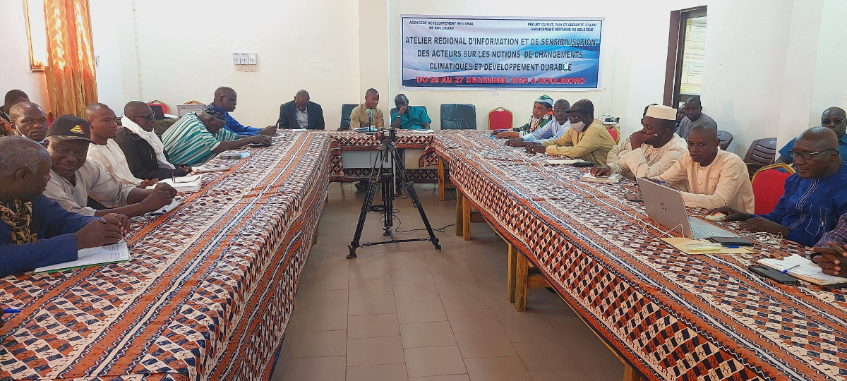 Rencontre sur l’importance de la sécurité climatique à Koulikoro