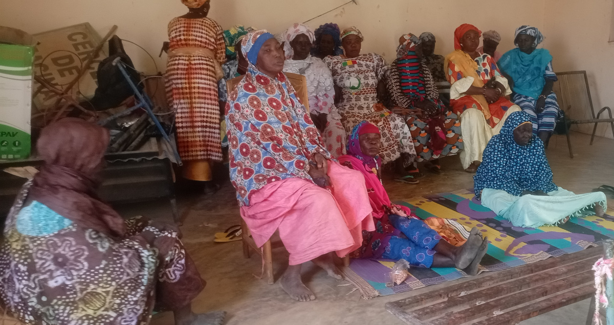 Macina : assemblée générale du réseau des femmes de Kokry-centre