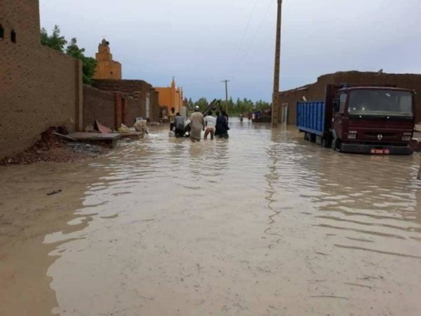 BOUREM : les femmes se mobilisent pour prévenir les inondations