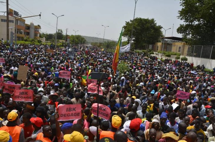 Manifestation pour « la démission d’IBK » : l’accès à Koulouba refusé aux émissaires