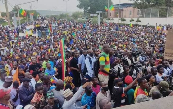 Soutien à l'armée nationale: nouvelle mobilisation à Bamako